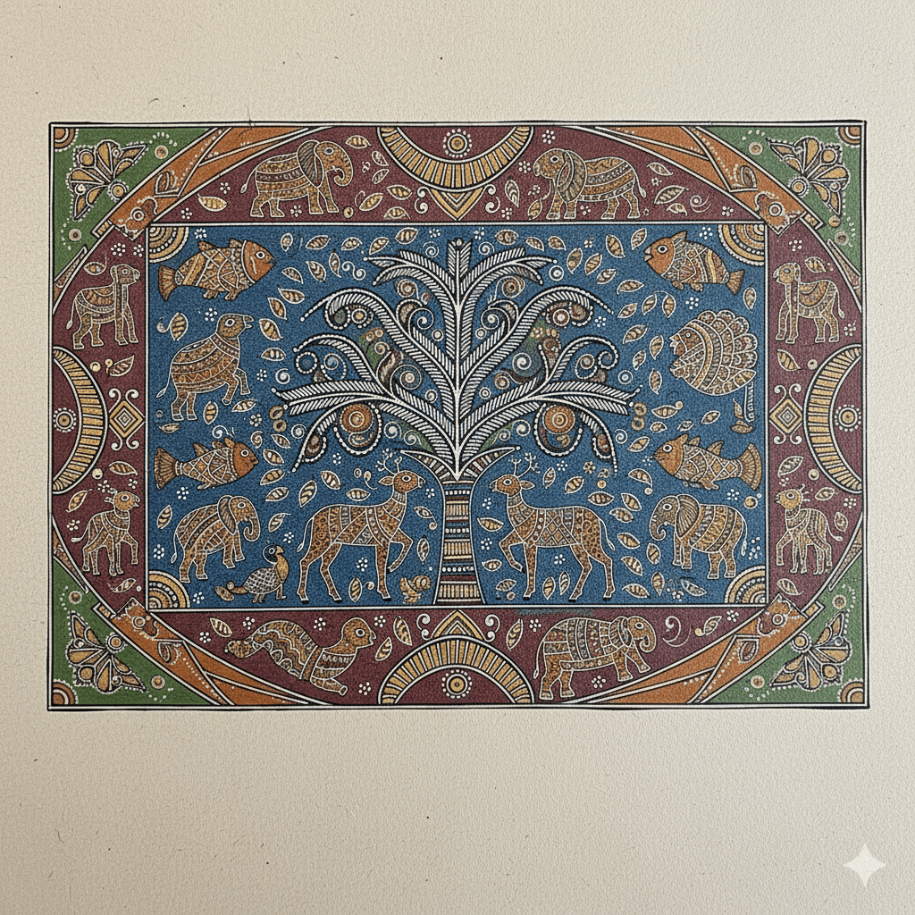 Gond Art Painting: An Enduring Folk Tradition of India