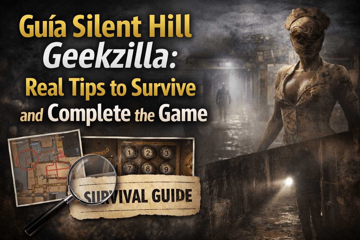 Guia Silent Hill Geekzilla: Consejos reales para sobrevivir y completar el juego
